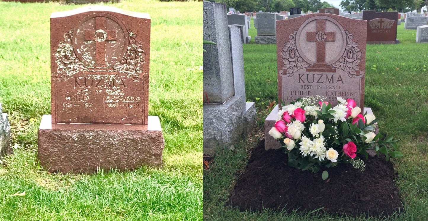 Headstone Cleaning