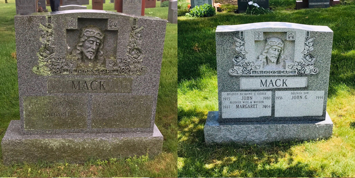 Headstone Cleaning